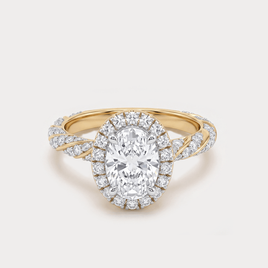 Précieux Solitaire Diamond Ring