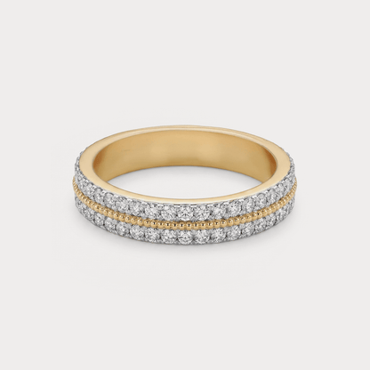 Circle Diamond Rings