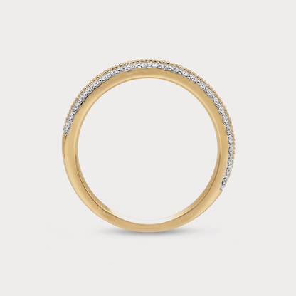 Circle Diamond Rings