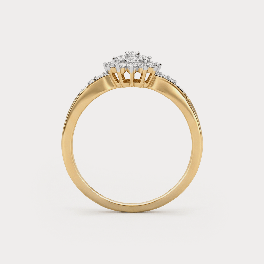 Blossom Diamond Rings