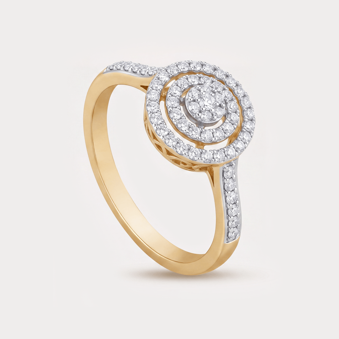 Fioritura Cluster Diamond Rings