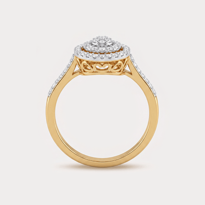 Fioritura Cluster Diamond Rings