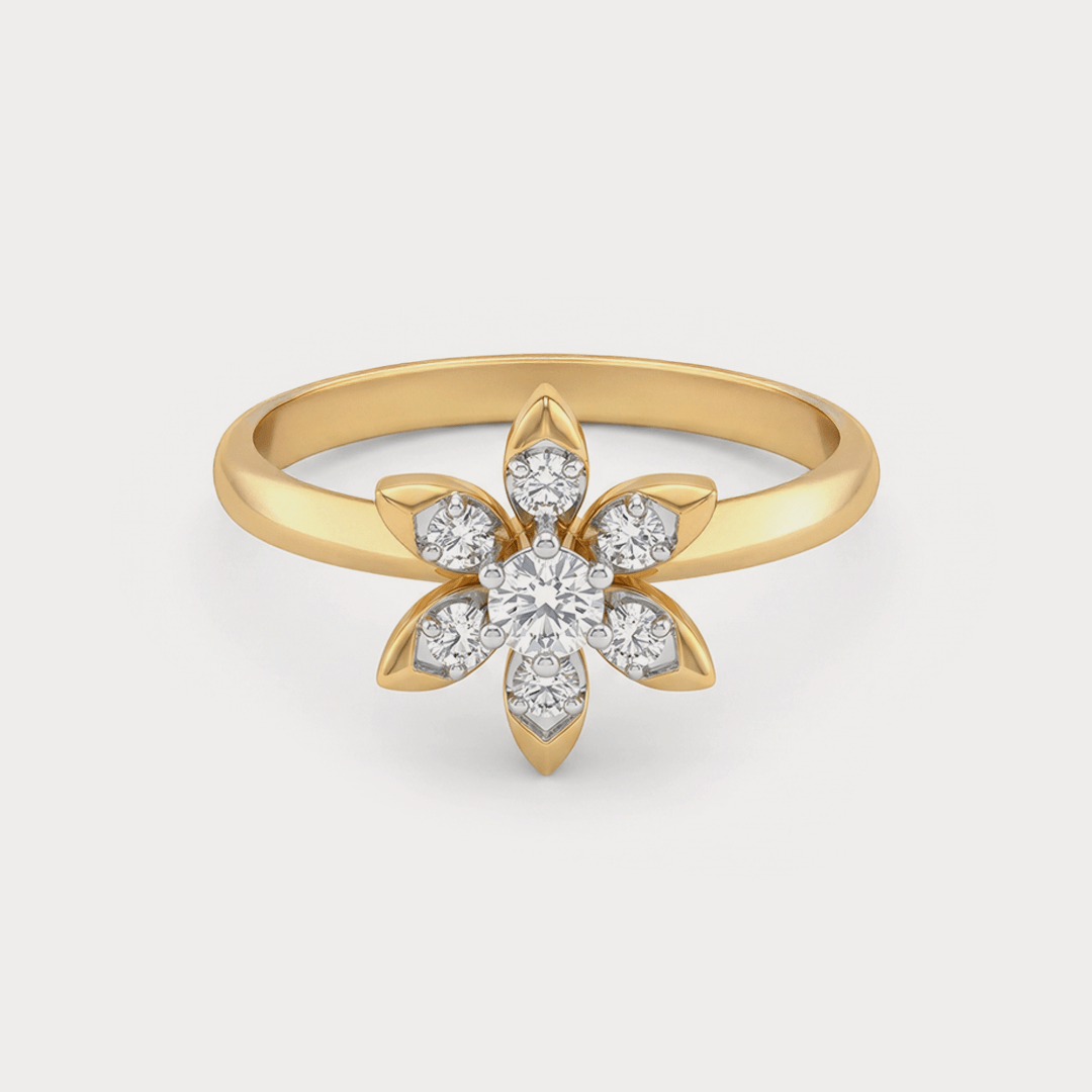 Fleur Diamond Rings