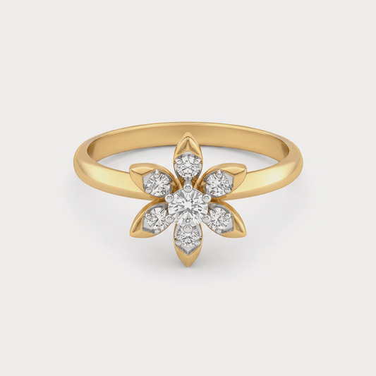 Fleur Diamond Rings