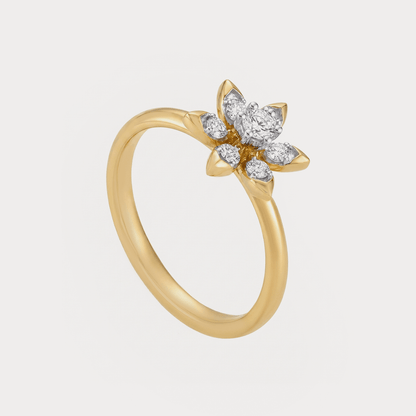 Fleur Diamond Rings