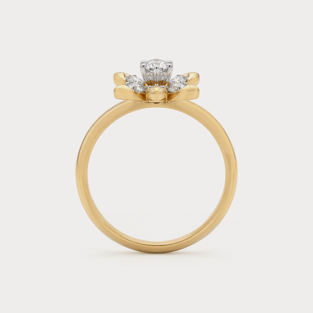 Fleur Diamond Rings