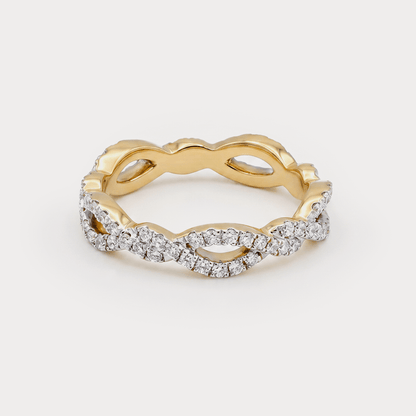 Link Diamond Rings