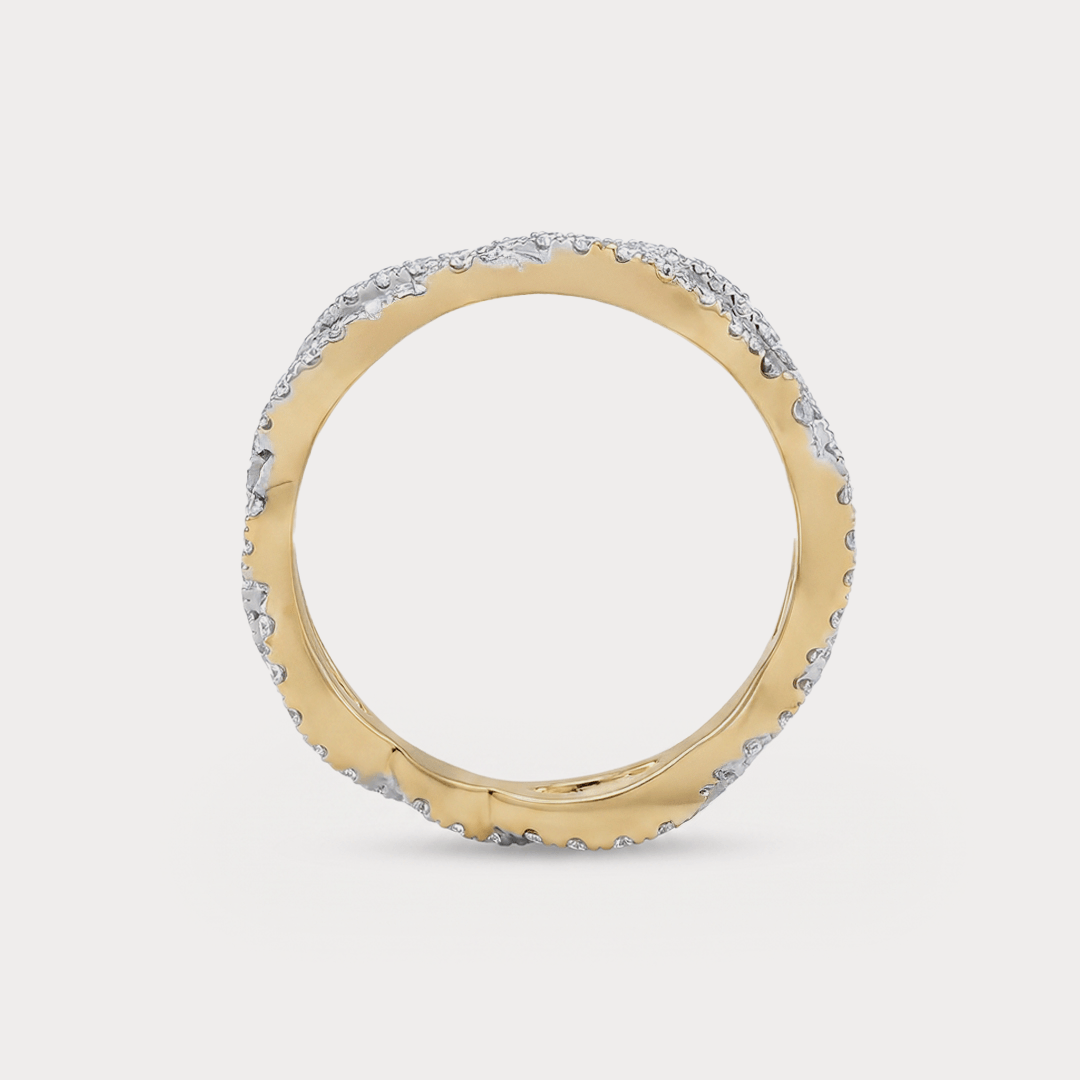 Link Diamond Rings