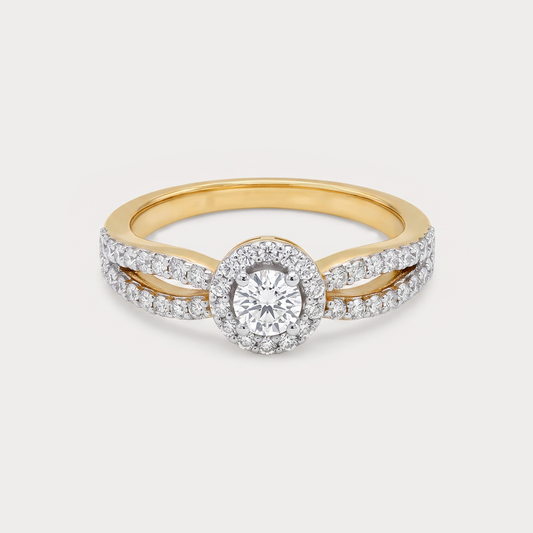 Breathtaking Light Weight Diamond Ring