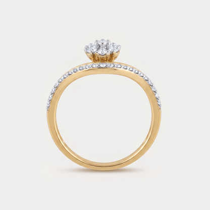 Floraison Floral Nakshatra Diamond Rings