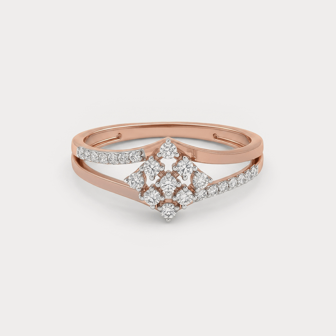 Wreath Diamond Rings