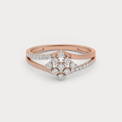 Wreath Diamond Rings