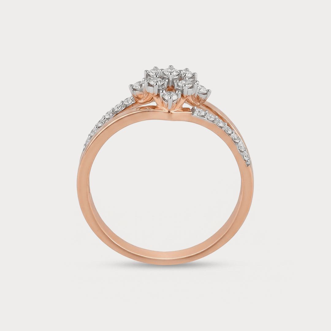 Wreath Diamond Rings