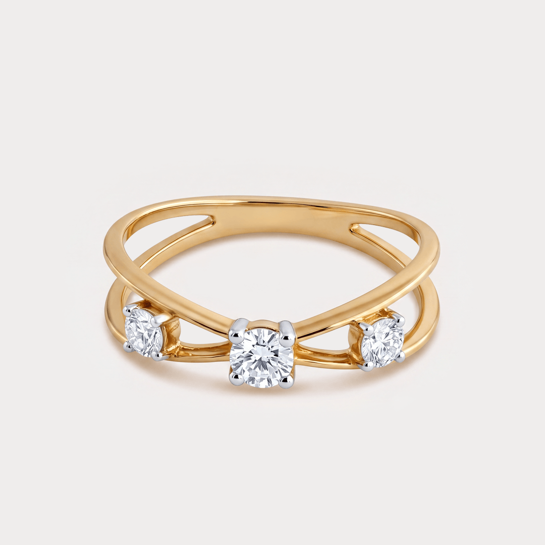Gossamer Light Weight Diamond Rings