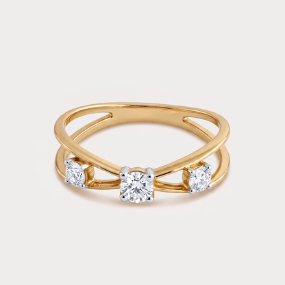 Gossamer Light Weight Diamond Rings