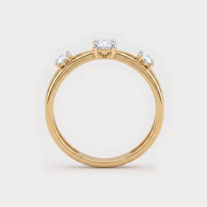 Gossamer Light Weight Diamond Ring