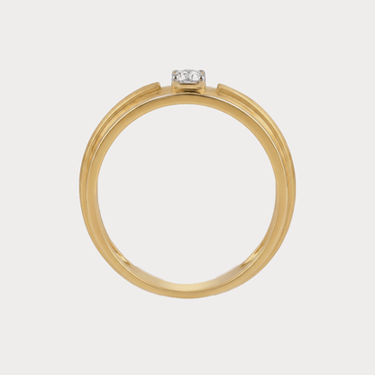 Obsidian Diamond Ring