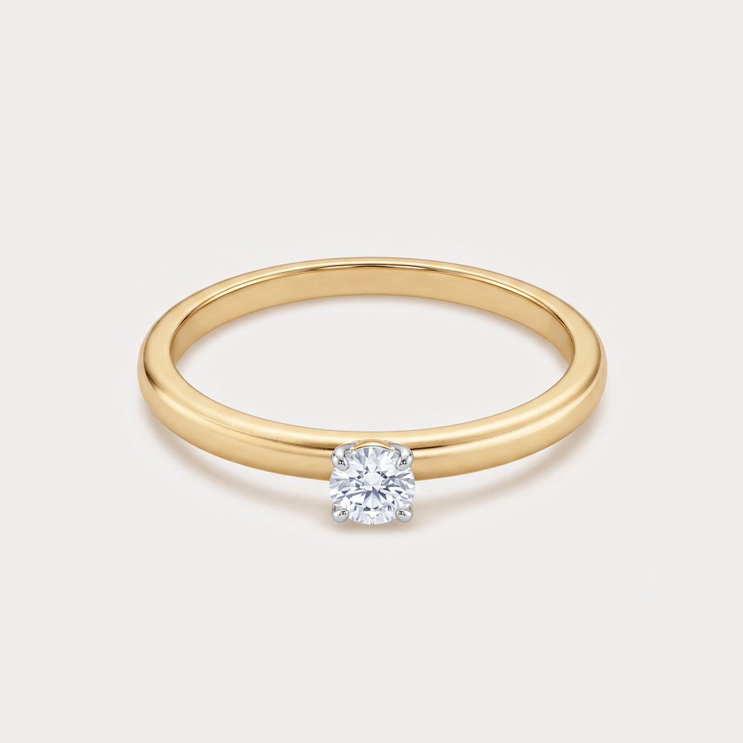 Légèreté Light Weight Diamond Rings