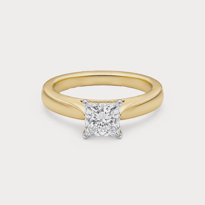 Flush Diamond Ring