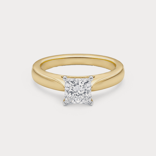 Flush Diamond Ring