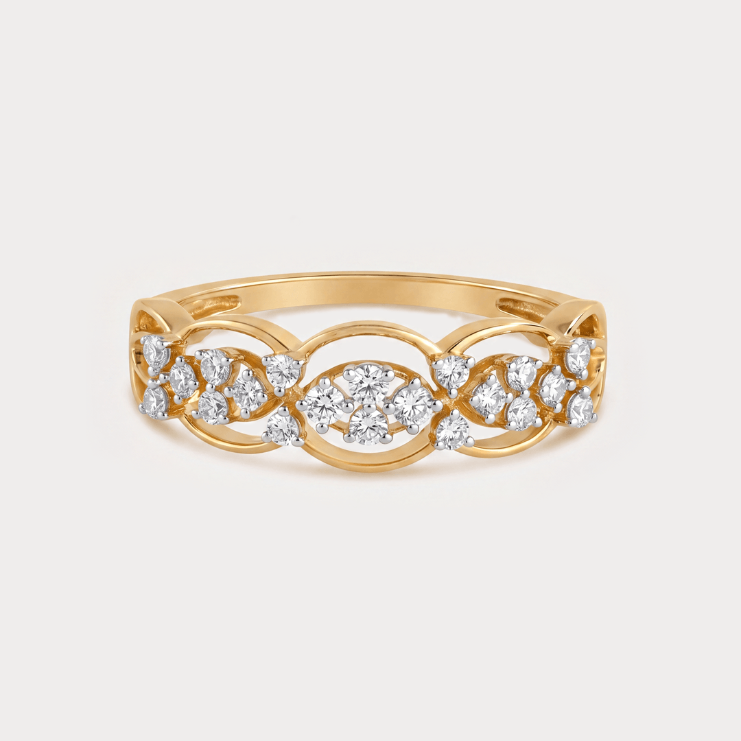 Pregiato Bands Diamond Rings