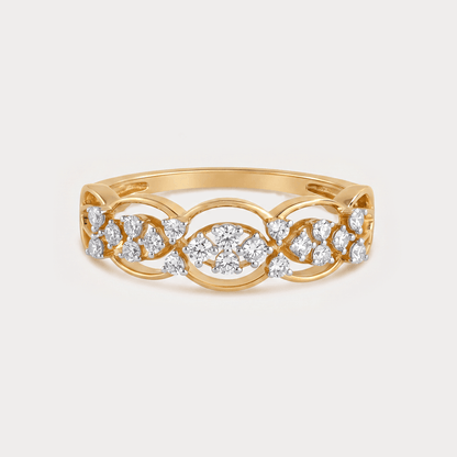 Pregiato Bands Diamond Rings