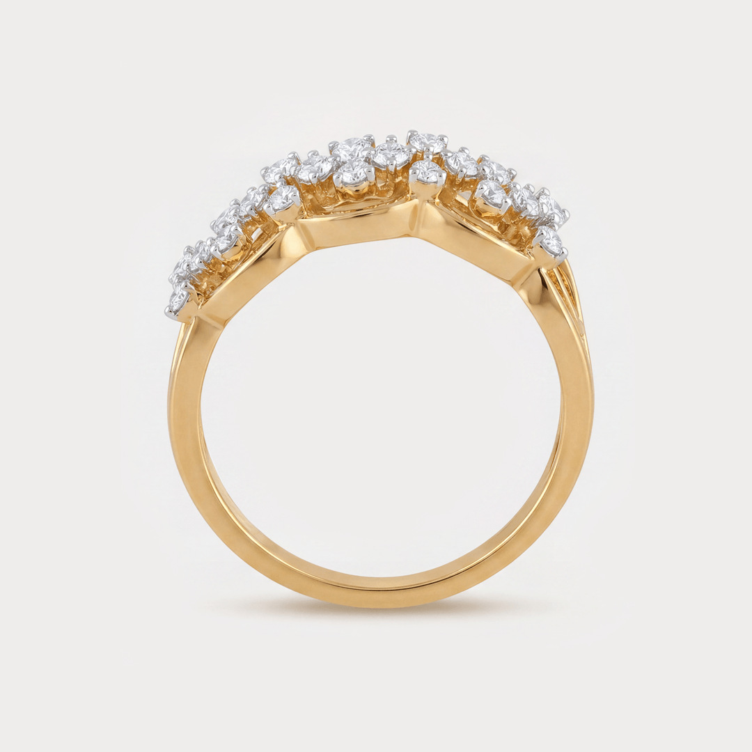 Pregiato Bands Diamond Rings