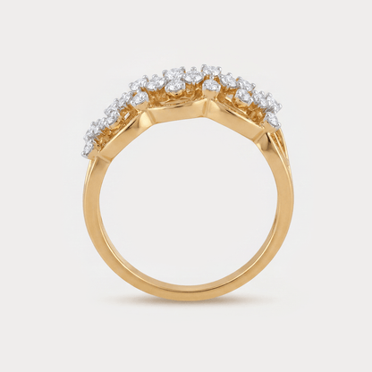 Pregiato Bands Diamond Ring
