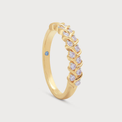 Helix Diamond Ring