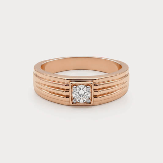 Basalt Diamond Rings