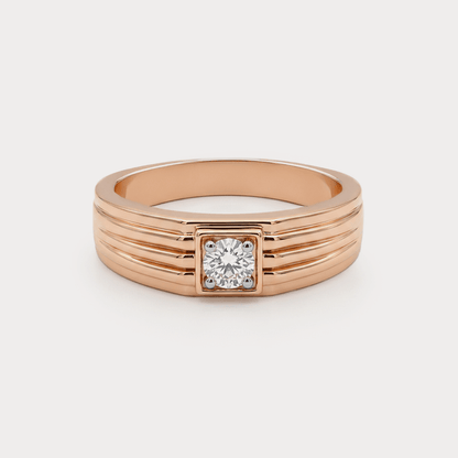 Basalt Diamond Ring