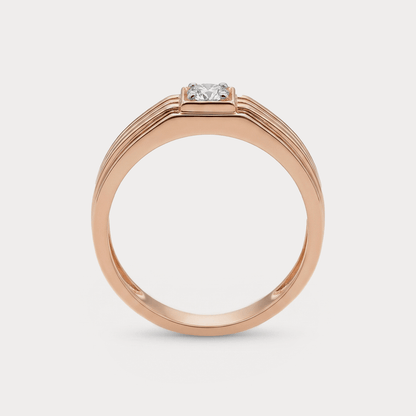 Basalt Diamond Ring