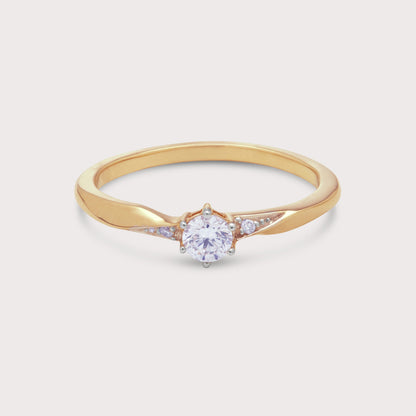 The Aura Solitaire Ring