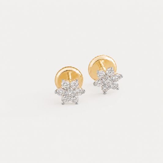 Flor Diamond Earrings