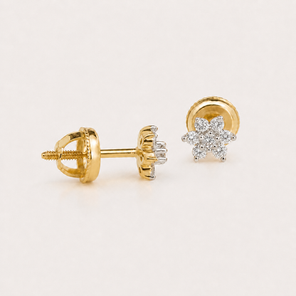 Flor Diamond EarRing