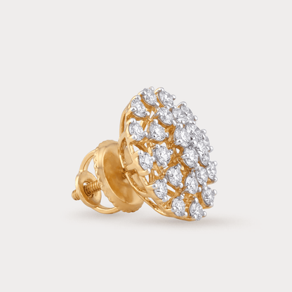 Sospiro Floral Nakshatra Diamond EarRing