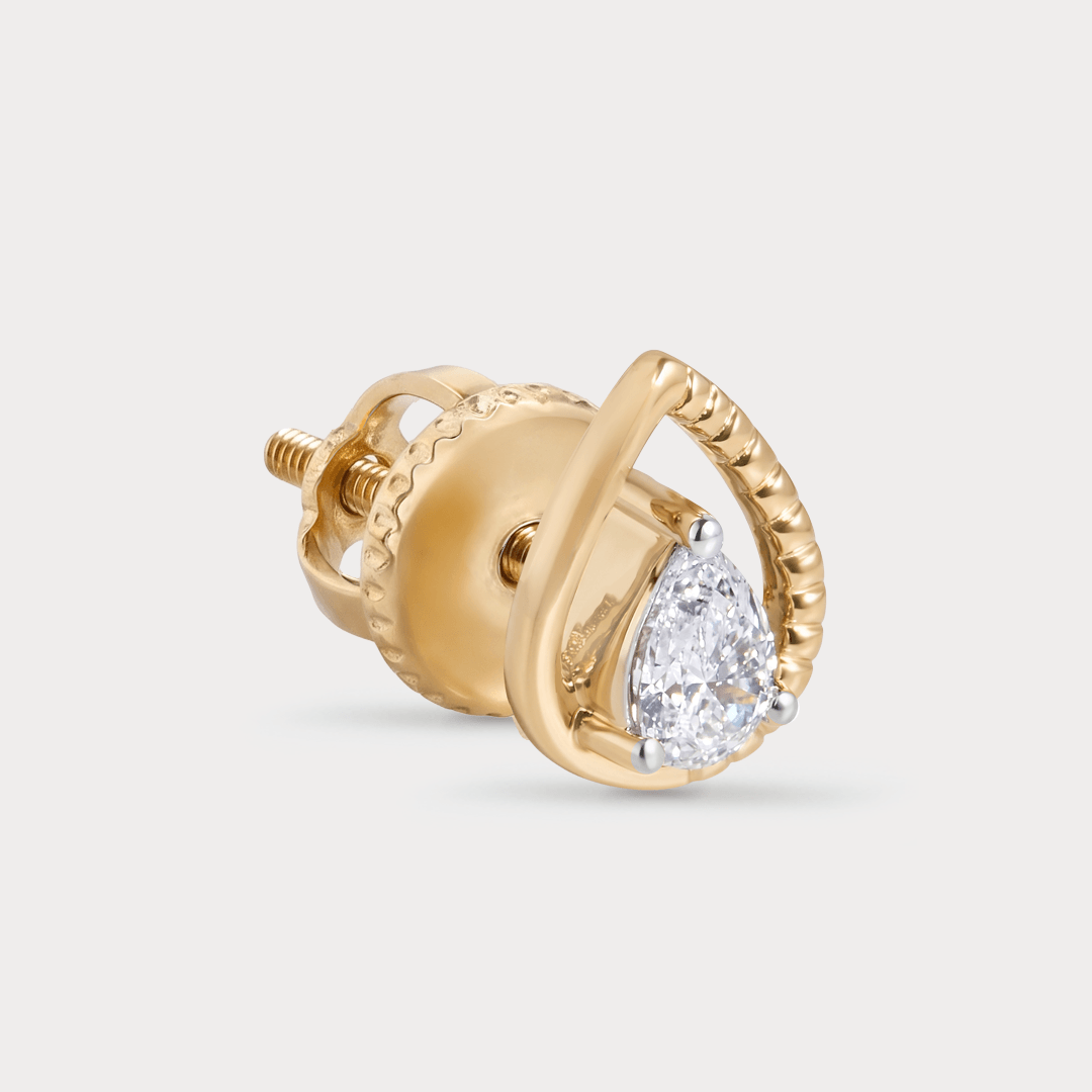 Stellaris Halo Diamond Stud Earrings