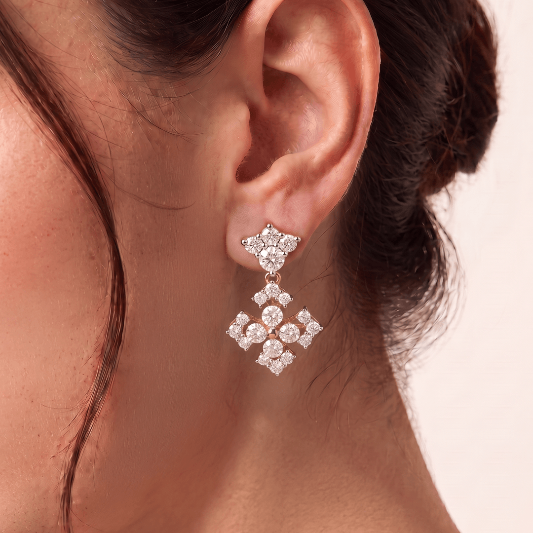 Aerielight Diamond Drop Earrings