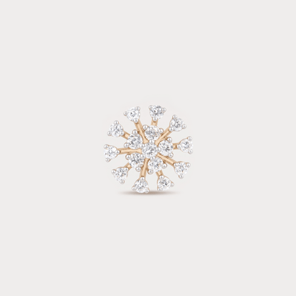 Heatherbloom Stud Diamond Nose Pin
