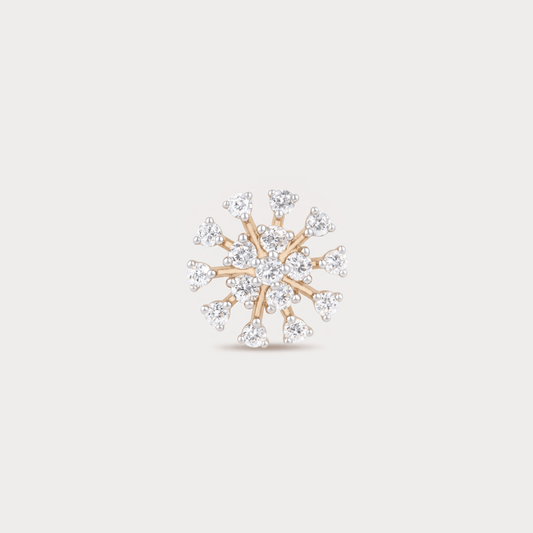 Heatherbloom Stud Diamond Nose Pin