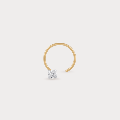 Palazzo Wire Diamond Nose Pin