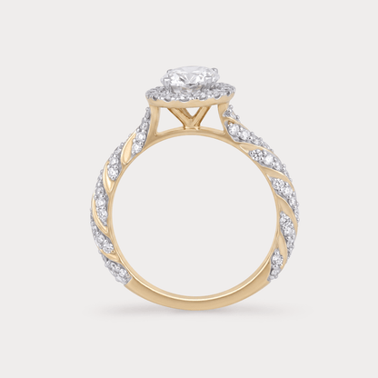 Wren Solitaire Diamond Ring