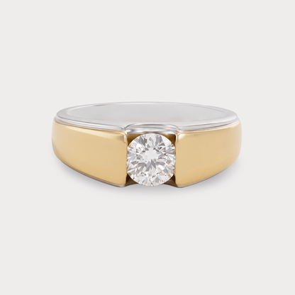 Kaye Solitaire Diamond Men's Ring
