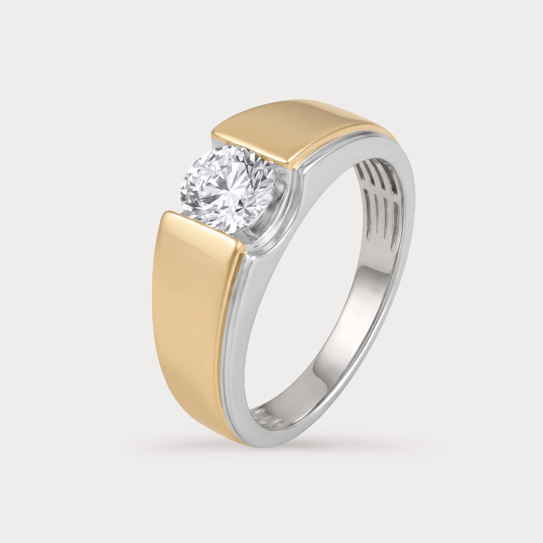 Kaye Solitaire Diamond Men's Ring