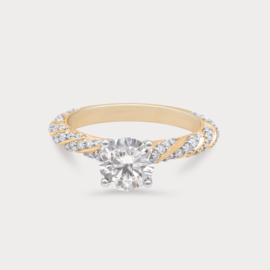 Falcon Solitaire Diamond Ring