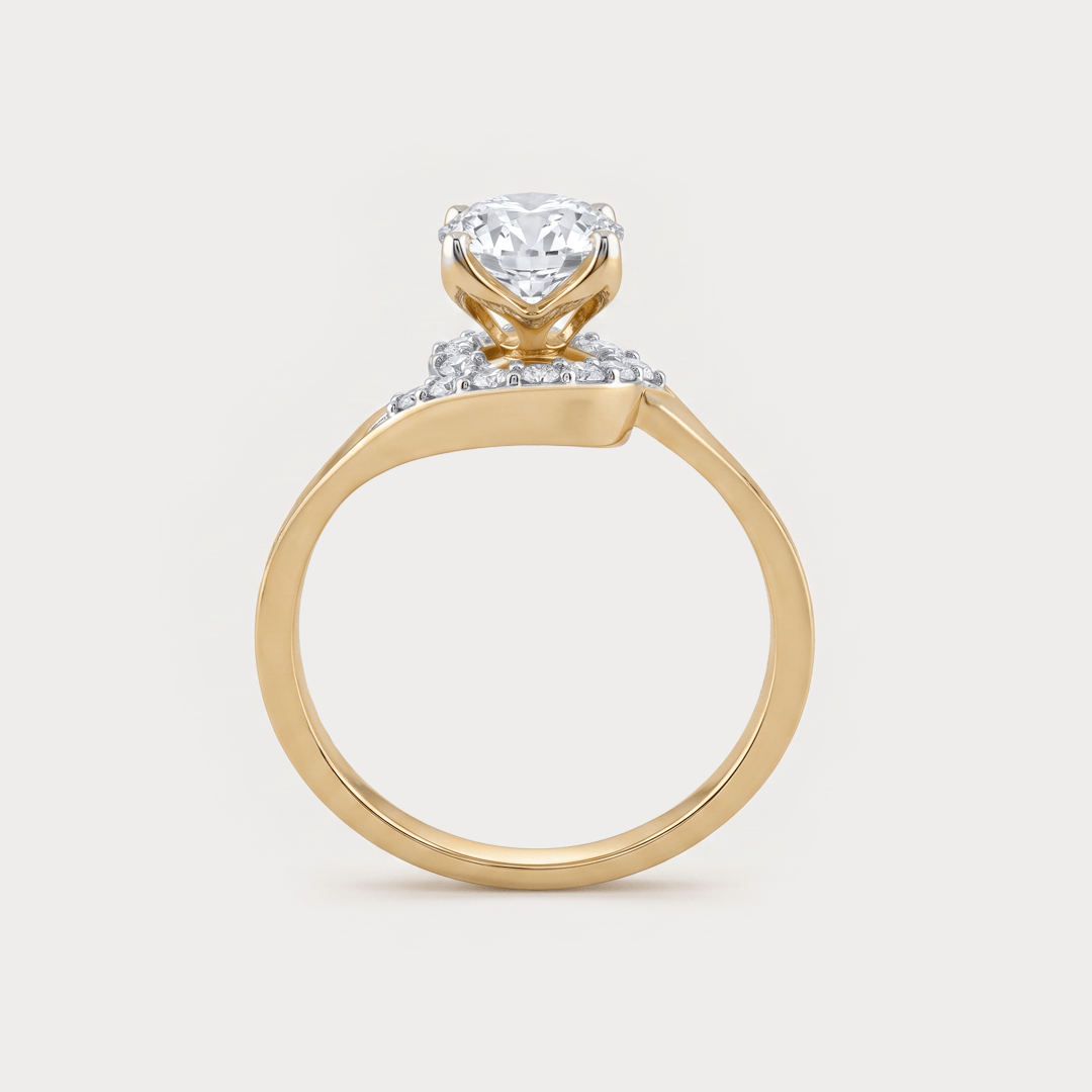 Lustro Extra Brilliant Solitaire Diamond Rings