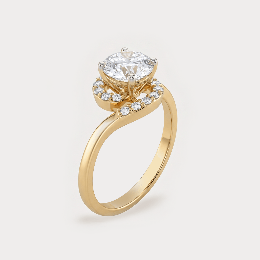 Lustro Extra Brilliant Solitaire Diamond Rings