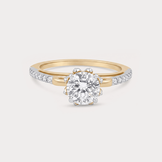 Kestrel Solitaire Diamond Ring