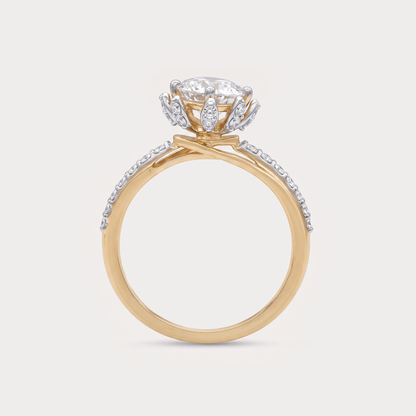 Heron Solitaire Diamond Ring