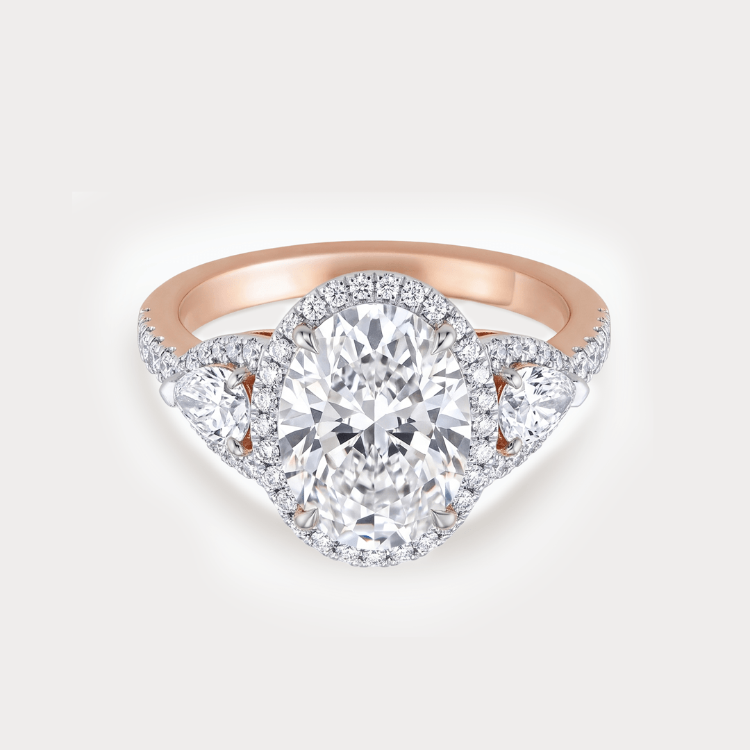 Opulent Glow Blanc Diamond Cocktail Ring